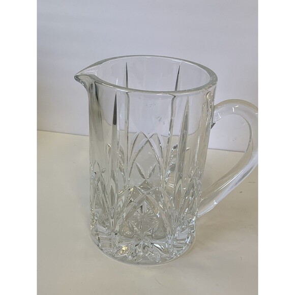 WATERFORD (Marquis) ~ Lead Crystal 32 oz. Handled PITCHER-JUG Wedding Gift - Picture 2 of 12